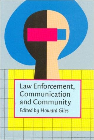 Cover image for Law Enforcement, Communication and Community