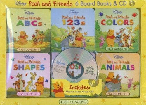 Cover image for Pooh's First Concepts