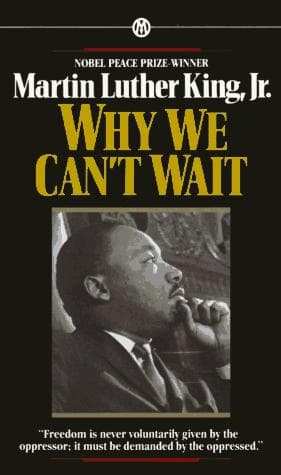 Cover image for Why We Can't Wait