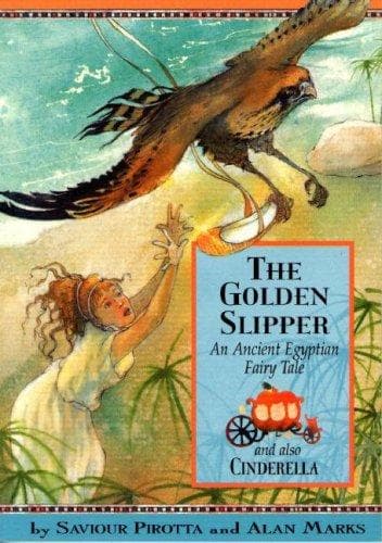 Cover image for The Golden Slipper (Once Upon a World)