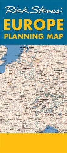 Cover image for Rick Steves' Europe (map) (Rick Steves)