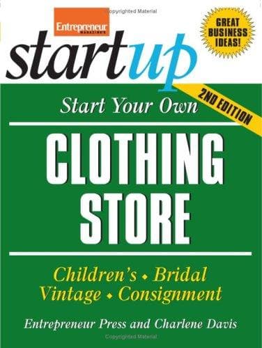 Cover image for Start Your Own Clothing Store and More (Startup)