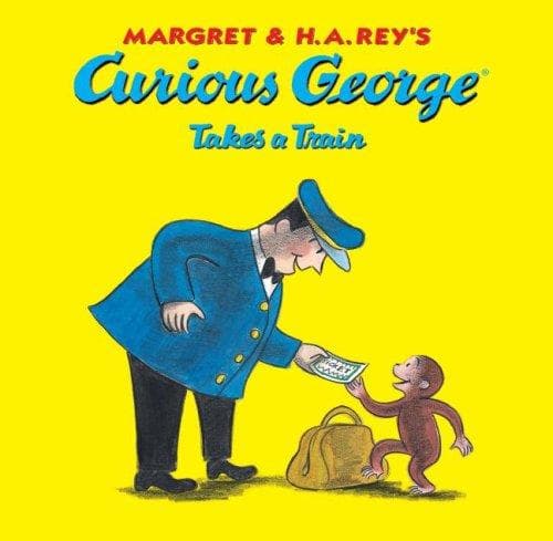 Cover image for Curious George Takes a Train (Curious George)