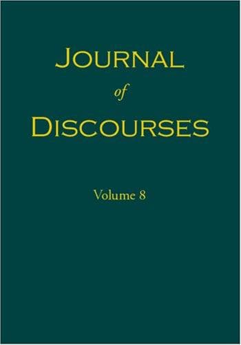 Cover image for Journal of Discourses