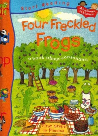 Cover image for Four Freckled Frogs (Start Reading)