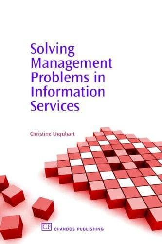 Cover image for Solving Management Problems in Information Services