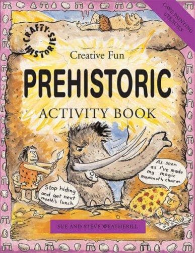 Cover image for Prehistoric Activity Book (Crafty History)