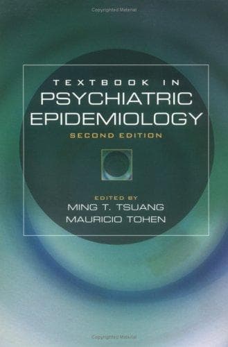 Cover image for Textbook in Psychiatric Epidemiology