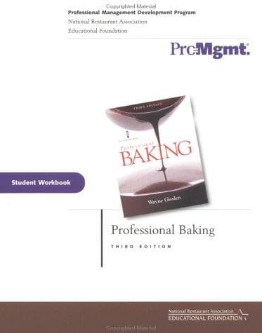 Cover image for Professional Baking, Student Workbook