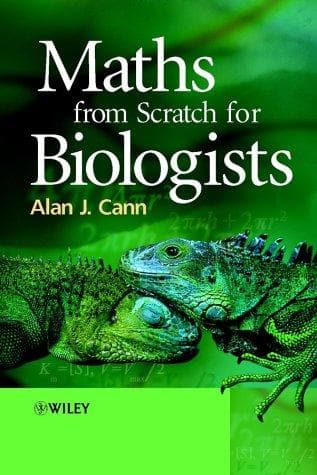 Cover image for Maths from Scratch for Biologists