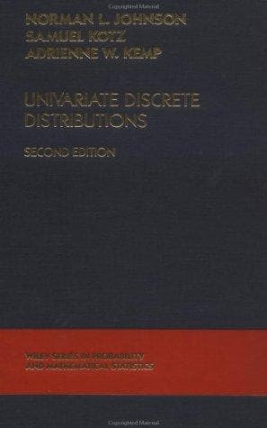 Cover image for Univariate discrete distributions.