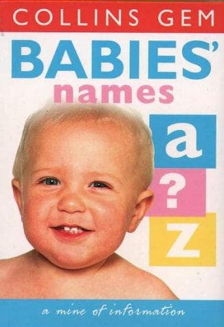 Cover image for Babies' Names (Collins Gem)
