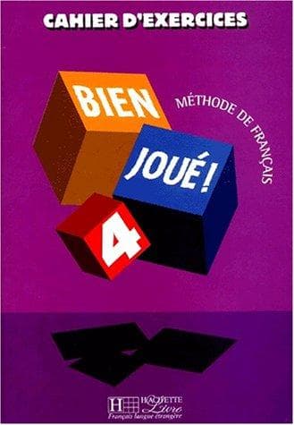 Cover image for Bien joue niveau 4 methode de français 