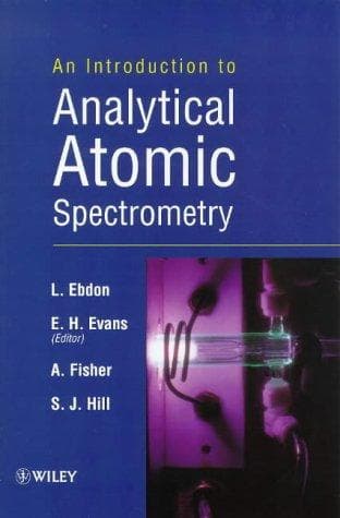 Cover image for An Introduction to Analytical Atomic Spectrometry