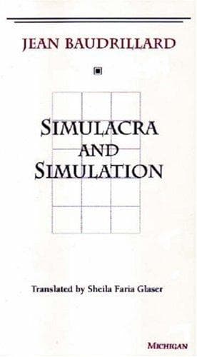 Cover image for Simulacra and simulation