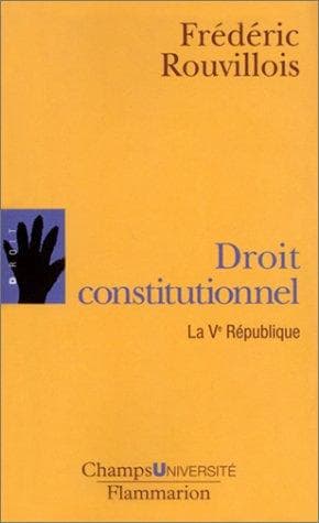 Cover image for Droit constitutionnel 