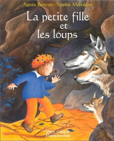 Cover image for La petite fille et les loups