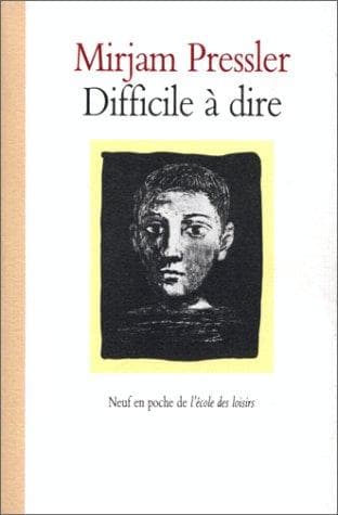 Cover image for Difficile à dire