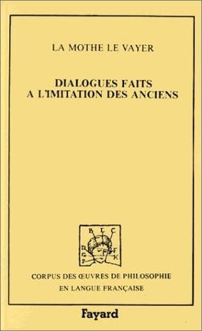 Dialogues faits à l'imitation des anciens