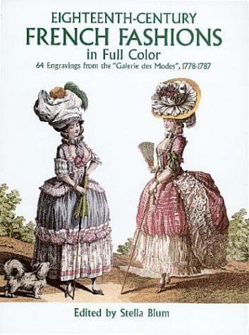 Eighteenth-century French fashion plates in full color