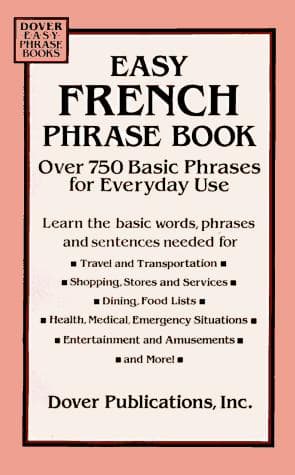 Cover image for Easy French phrase book