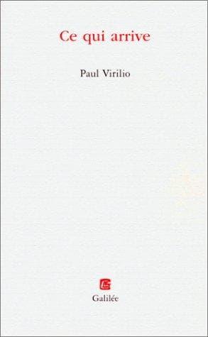 Cover image for Ce qui arrive