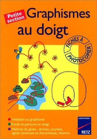 Graphismes au doigt, maternelle-PS. Fiches à photocopier