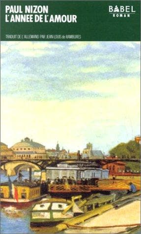 Cover image for L'année de l'amour