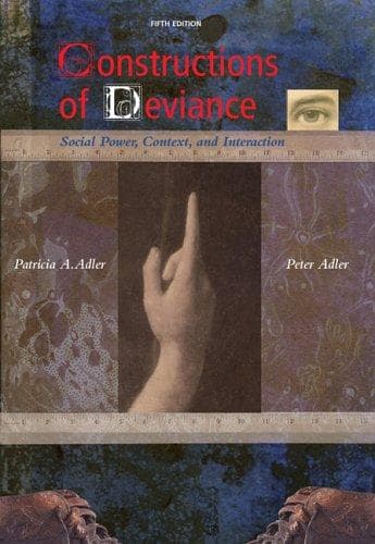 Cover image for Constructions of Deviance