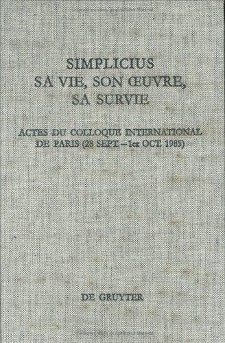 Cover image for Simplicius