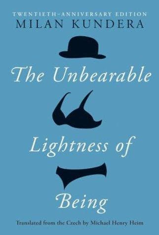 Cover image for The unbearable lightness of being
