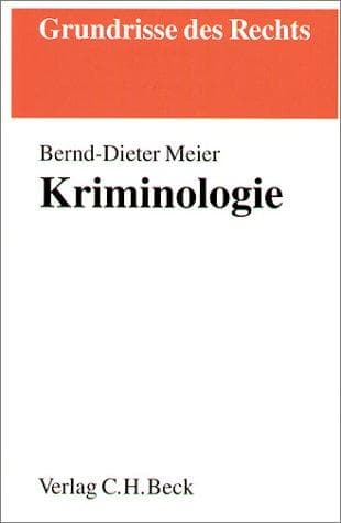 Cover image for Kriminologie