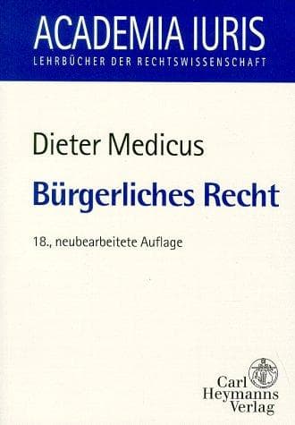 Cover image for Bürgerliches Recht.