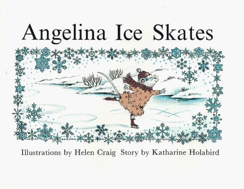 Cover image for Angelina ice skates