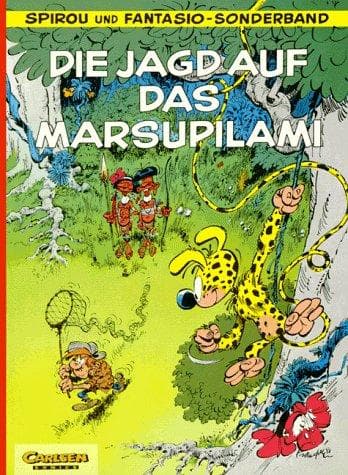 Cover image for Die Jagd auf das Marsupilami