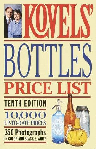Cover image for Kovels' bottles price list
