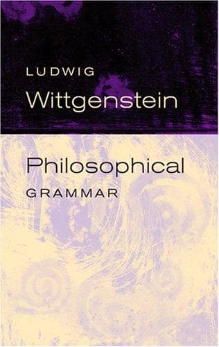 Cover image for Philosophical Grammar