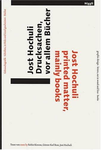 Cover image for Jost Hochuli