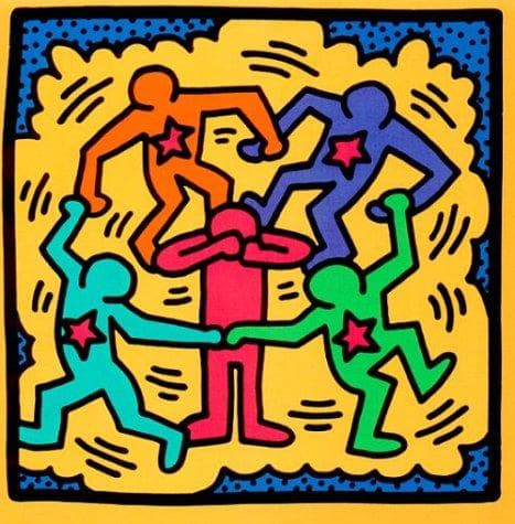 Cover image for Keith Haring Postcard Book