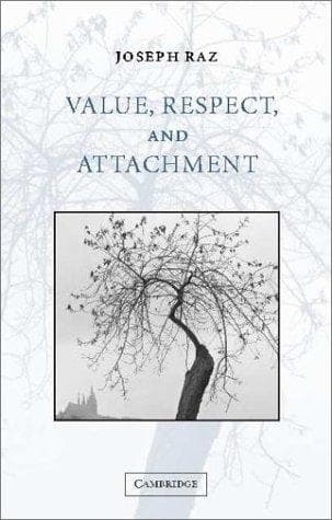 Cover image for Value, Respect, and Attachment (The Seeley Lectures)