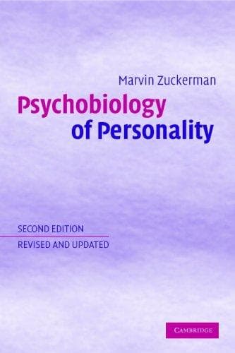 Cover image for Psychobiology of Personality (Problems in the Behavioural Sciences)