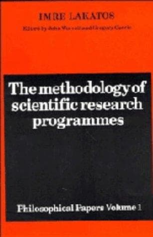 Cover image for The methodology of scientific research programmes