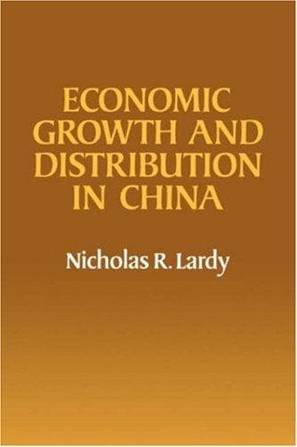 Cover image for Economic growth and distribution in China