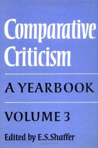 Cover image for Comparative Criticism