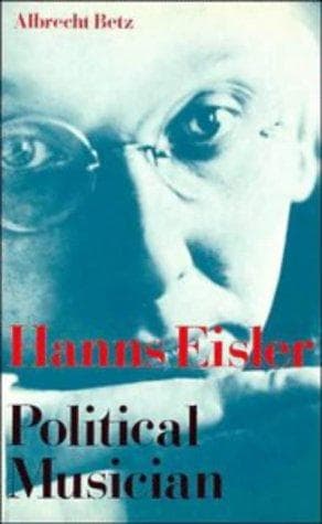 Cover image for Hanns Eisler, political musician