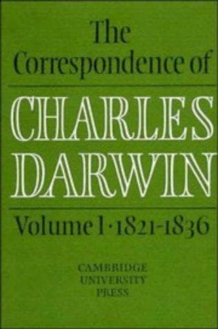 Cover image for The  correspondence of Charles Darwin