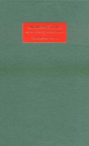 Cover image for American Studies
