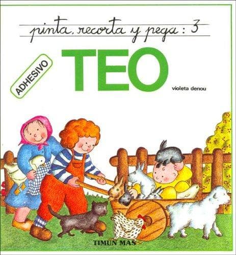 Cover image for Pinta, Recorta y Pega Teo