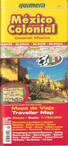 Colonial Mexico Traveller Map by Quimera