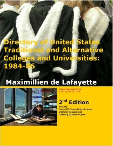 Cover image for Directory of United States Traditional and Alternative Colleges and Universities